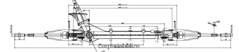 Car Parts Online - Power Steering Rack 908750396 080JZD2708 CHEVROLET
