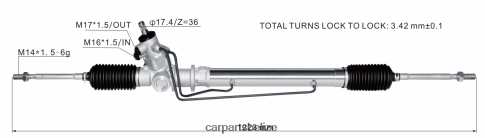 Auto Spare Parts Wholesale - Power Steering Rack 44504-87601-000 080JZD2811 DAIHATSU