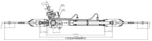 Car Parts Belize City - Power Steering Rack 516127AB 080JZD2786 DODGE/CHRYSLER