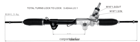 Car Spare Part Wholesaler - Power Steering Rack 52109984AH 97390 1020219 52109970AA 22-389 080JZD2792 DODGE/CHRYSLER