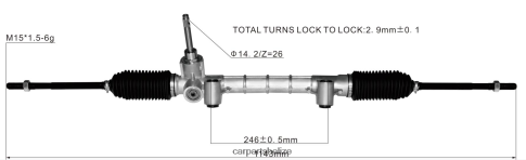 Auto Spare Parts Wholesale - Power Steering Rack 52044921 52044919 520449190 080JZD2800 FIAT