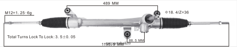Car Spare Part Wholesaler - Power Steering Rack 53601-TG2-T01 080JZD2539 HONDA