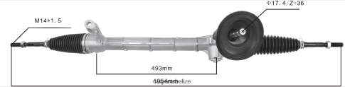 Motorcycle Spare Parts Wholesale - Power Steering Rack 51336-S04-001 53400-T9A-003 080JZD2540 HONDA