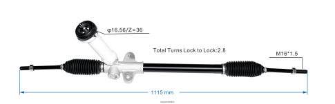 Car Parts Belize - Power Steering Rack 56500-2K000 565002K001 080JZD2729 HYUNDAI/KIA