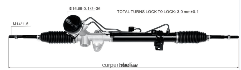 Car Parts Belize - Power Steering Rack 57700-0U000 577004L000 080JZD2740 HYUNDAI/KIA