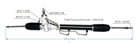 Car Parts Belize - Power Steering Rack 57710-05900 080JZD2773 HYUNDAI/KIA