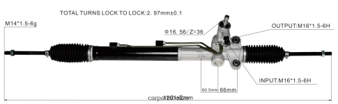 Car Spare Part Wholesaler - Power Steering Rack 577003M300 577003M000 080JZD2770 HYUNDAI/KIA