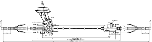 Motorcycle Spare Parts Wholesale - Power Steering Rack 56500-G6500 080JZD2760 HYUNDAI/KIA