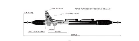 Motorcycle Spare Parts Wholesale - Power Steering Rack 57700-5K100 57700-3K230 57700-3k220 080JZD2771 HYUNDAI/KIA