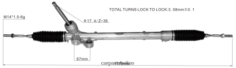 Auto Spare Parts Wholesale - Power Steering Rack TK48-32-110A TK48-32-110B TK48-32-110C 080JZD2635 MAZDA