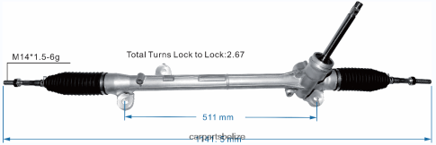 Car Parts Wholesale - Power Steering Rack GW6T-32-110 080JZD2629 MAZDA