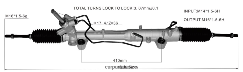 Car Parts Wholesale Suppliers - Power Steering Rack TD11-32-110H TD11-32-110J TD11-32-110K 262057 080JZD2634 MAZDA