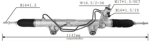 Car Parts Online - Power Steering Rack 4410A603 55270329 7169386010 080JZD2543 MITSUBISHI