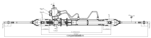 Motorcycle Spare Parts Wholesale - Power Steering Rack MB911897 080JZD2551 MITSUBISHI