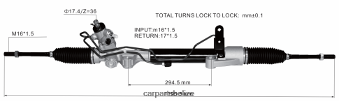 Car Parts Belize City - Power Steering Rack 49001-3KA0A 49001-5AA0A 080JZD2577 NISSAN