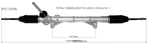 Car Spare Part Wholesaler - Power Steering Rack 48001-1KA0D 48001-1KA0B 48001-1KA0E 48001-1KA0A 080JZD2583 NISSAN