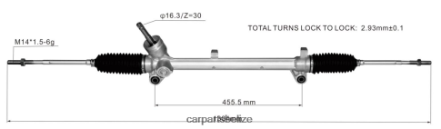 Car Parts Belmopan - Power Steering Rack 10138018 080JZD2831 ROEWE