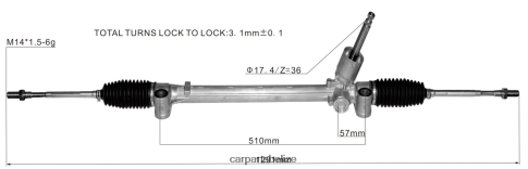 Car Parts Belize City - Power Steering Rack 48500-52R01 080JZD2621 SUZUKI