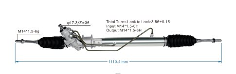 Wholesale Automotive Spare Parts - Power Steering Rack 48580-65D51 080JZD2614 SUZUKI