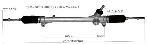 Car Parts Belize - Power Steering Rack 45510-48070 080JZD2520 TOYOTA