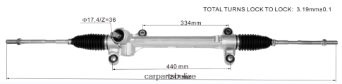 Car Parts Wholesale - Power Steering Rack 45510-02490 080JZD2442 TOYOTA