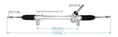Car Parts Wholesale - Power Steering Rack 45510-F4020 45510-0A020 080JZD2508 TOYOTA