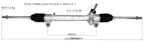 Car Parts Wholesale Suppliers - Power Steering Rack 45510-28141 080JZD2513 TOYOTA