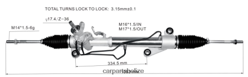 Car Spare Part Wholesaler - Power Steering Rack 44200-13021 44250-02170 080JZD2473 TOYOTA