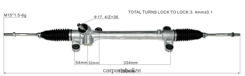 Motorcycle Spare Parts Wholesale - Power Steering Rack 45510-02640 080JZD2441 TOYOTA