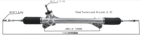Motorcycle Spare Parts Wholesale - Power Steering Rack 45510-08020 080JZD2463 TOYOTA