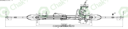 Automobile Spare Parts Wholesaler - Power Steering Rack 5u1422055e 080JZD2428 VOLKSWAGEN