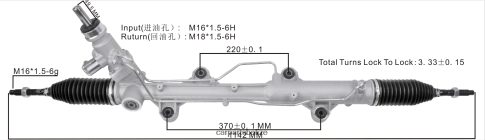 Car Parts Wholesale - Power Steering Rack 7E1 422 061G 080JZD2420 VOLKSWAGEN