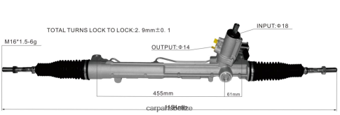Car Spare Part Wholesaler - Power Steering Rack 8RD422065 8R1422065G 8RD422065A 080JZD2418 VOLKSWAGEN